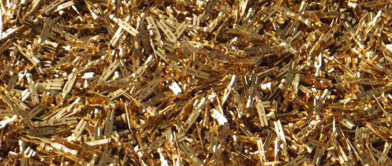 bright gold plating